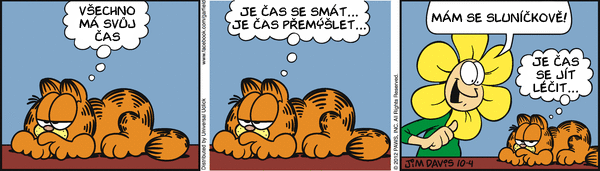 Garfield - strip 2012-10-04