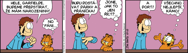 Garfield - strip 2012-10-10