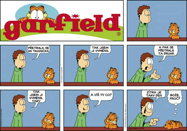 Garfield - strip 2012-10-14