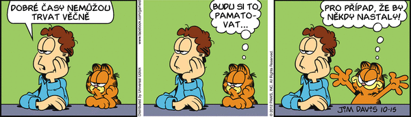 Garfield - strip 2012-10-15