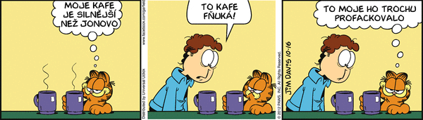 Garfield - strip 2012-10-16