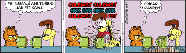Garfield - strip 2012-10-17