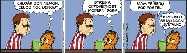 Garfield - strip 2012-10-18
