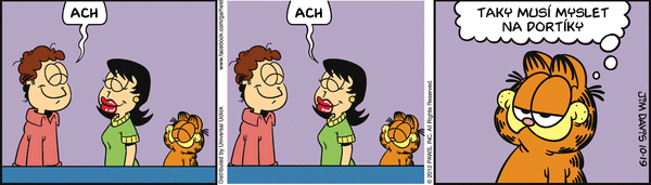 Garfield - strip 2012-10-19