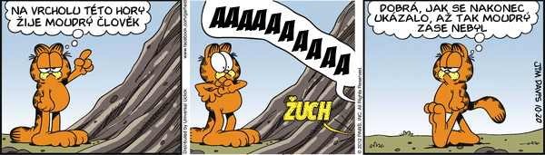 Garfield - strip 2012-10-20