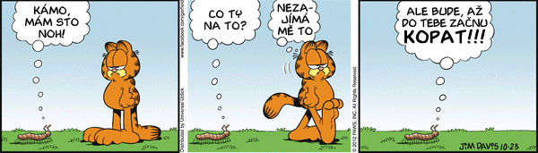 Garfield - strip 2012-10-23