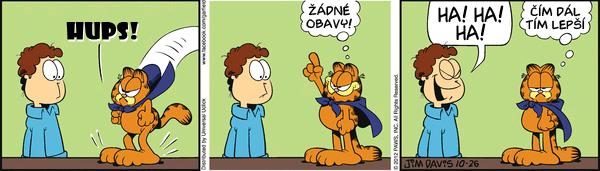 Garfield - strip 2012-10-26