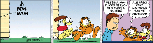 Garfield - strip 2012-11-01