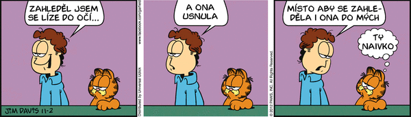 Garfield - strip 2012-11-02