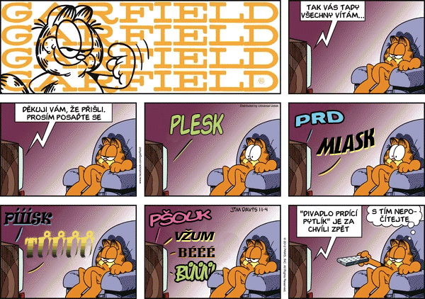 Garfield - strip 2012-11-04