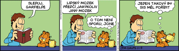 Garfield - strip 2012-11-05