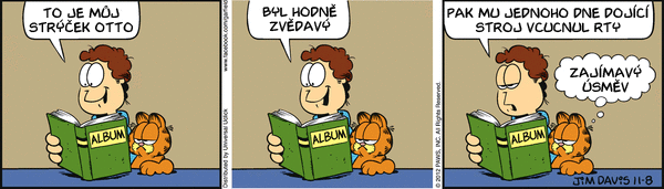 Garfield - strip 2012-11-08