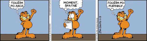 Garfield - strip 2012-11-09