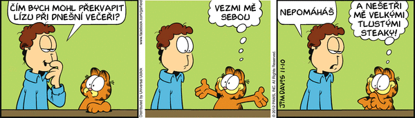 Garfield - strip 2012-11-10