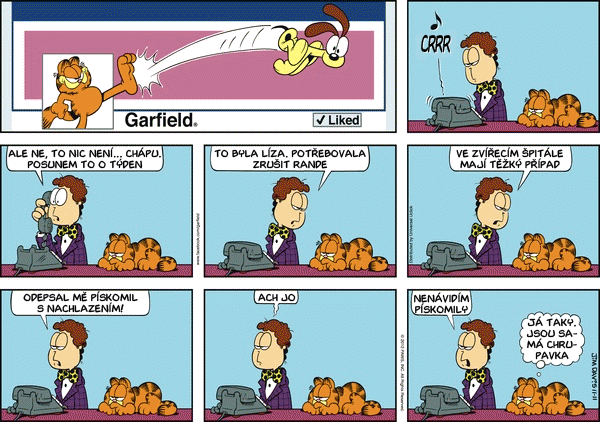 Garfield - strip 2012-11-11