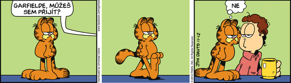 Garfield - strip 2012-11-12