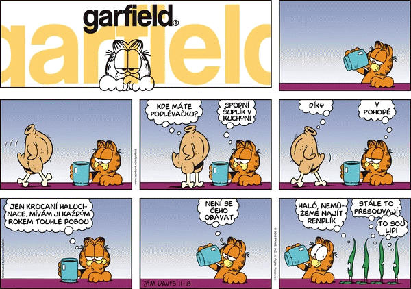 Garfield - strip 2012-11-18