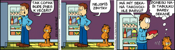Garfield - strip 2012-11-23