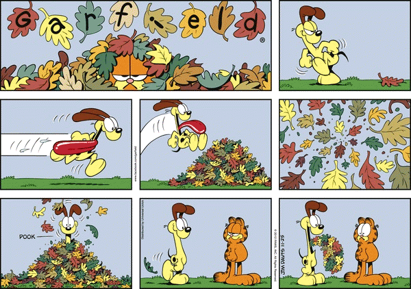 Garfield - strip 2012-11-25