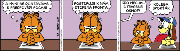 Garfield - strip 2012-11-28