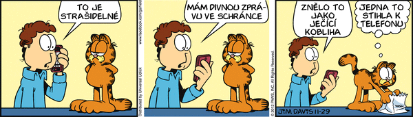 Garfield - strip 2012-11-29