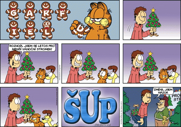 Garfield - strip 2012-12-02