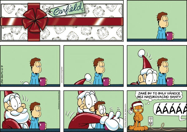 Garfield - strip 2012-12-09