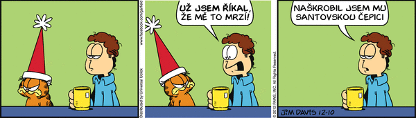 Garfield - strip 2012-12-10