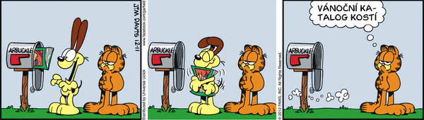 Garfield - strip 2012-12-11