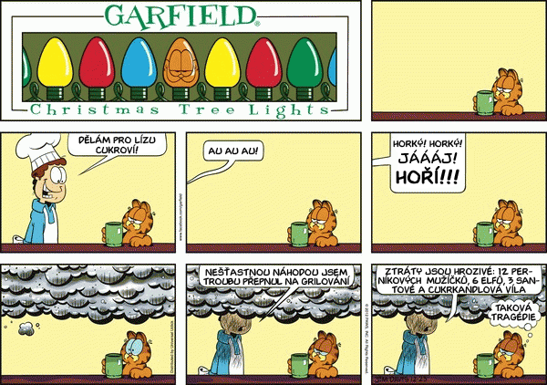 Garfield - strip 2012-12-23
