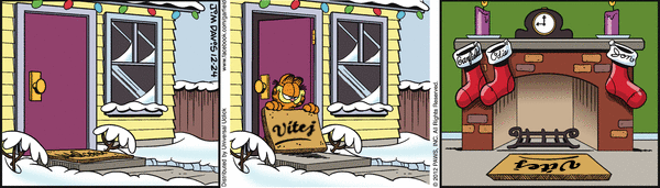 Garfield - strip 2012-12-24