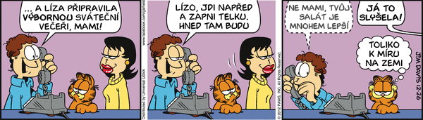 Garfield - strip 2012-12-26