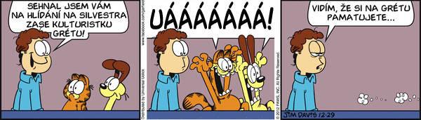 Garfield - strip 2012-12-29